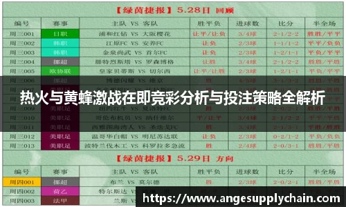 热火与黄蜂激战在即竞彩分析与投注策略全解析